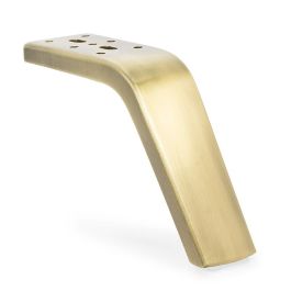 Q&Q Horsy H125 Pata Metálica para Sofá y Mueble, Acabado Latón Cepillado, 125mm Altura Precio: 4.88999962. SKU: B1HVSSDPYR