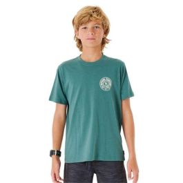 Camiseta de Manga Corta Infantil Rip Curl 021BTE-3136 Azul