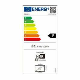 Philips 32M2C3500L Monitor Curvo de 31.5" (80cm) LED, 16:9, Gris, con 2xHDMI y DisplayPort