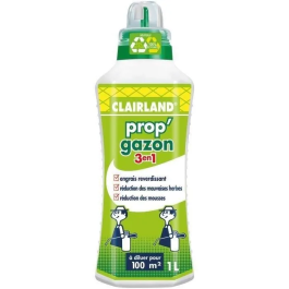 Clairland Prop'Gazon Fertilizante 3 en 1 concentrado para césped - 1 L Precio: 26.49999946. SKU: B19LPE9BQZ