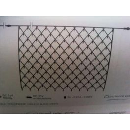 DKD Home Decor Luces de Navidad Red LED Modernas 300 Bombillas 5mm IP44 Exterior Azul 300x200 cm - Cable 3m, 240V