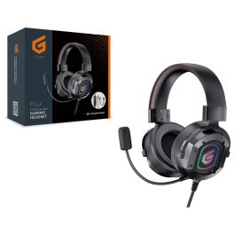 Conceptronic Auricular Gaming ATHAN03B con micrófono, LED RGB, jack 3.5 mm, para PC, PS5, Xbox One