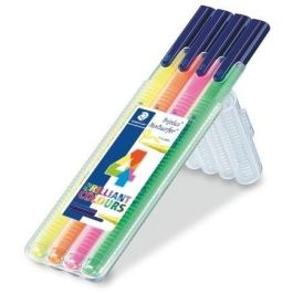 STAEDTLER 4007817362020 Rotuladores Textmarker triplus textsurfer, caja de 4 unidades, Multicolor, para Niños Precio: 19.68999967. SKU: B1BAJY54LL