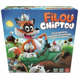 Goliath Filou Chiptou Juego de Mesa Infantil para Niños y Niñas a partir de 4 años con Zorro y Gallinas Goliath Filou Chiptou Juego de Mesa Infantil para Niños y Niñas a partir de 4 años con Zorro y Gallinas