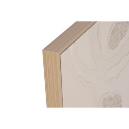 DKD Home Decor Cuadro Moderno Beige Lienzo PS 62 x 92 x 4.5 cm (2 Unidades) Precio: 65.79000021. SKU: B1HFJF4Q5A