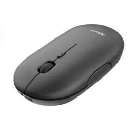 Trust Ratón Puck Inalámbrico Bluetooth 800-1200-1600 Dpi Ultrafino Ambidiestro Recargable Negro