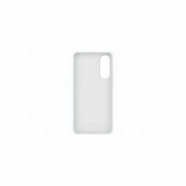 Samsung SAM1748558284669 Funda de silicona ultrafina gris claro para Samsung Galaxy S25 Edge