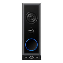 Eufy E340 Videoportero Inteligente con Doble Cámara, Visión Nocturna a Color 2K, Cableado o Batería, Almacenamiento Local, Detección de Entregas