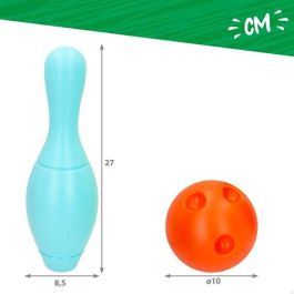 Juego bolos 27 cm en red.incluye 8 piezas. Juego bolos 27 cm en red.incluye 8 piezas.