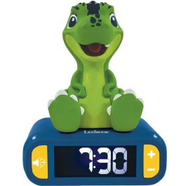 Lexibook Despertador Digital Dinosaurio 3D LEXRL800DINO con Luz y Efectos de Sonido Precio: 45.8900002. SKU: B12N8J66BY