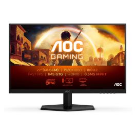 Aoc Monitor Gaming 27G42E 27" Full HD 1ms 180Hz IPS Negro Precio: 133.89000053. SKU: B168VDZSLP