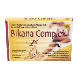 ROBIS Bikana Complex con Ginseng rojo coreano y Jalea real, 30 Comprimidos Precio: 16.6899997. SKU: B1A6VQFVQ7