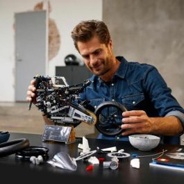 LEGO 42130 Technic BMW M 1000 RR Motocicleta, Réplica Detallada Modelo a Escala 1:5 para Adultos y Amantes de la Construcción y Exhibición