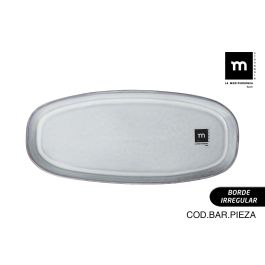 Fuente Oval Black Clay 28.5 x 12.7 x 2.2 cm - Inde (12 Unidades) Precio: 47.68999983. SKU: B1G8PAL4AC