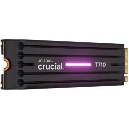 Crucial T710 SSD Interno 4 TB con Disipador PCIe Gen5 NVMe M.2