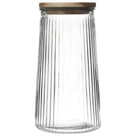 Home Deco Factory Bote Cocooning Vidrio Tapa Acacia 1,3 L Almacenamiento Alimentos Precio: 5.50000055. SKU: B1E8VQ579Q