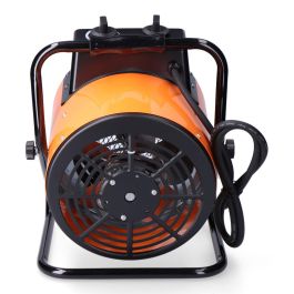 Edm Calefactor Industrial de 1500-3000W con Termostato Regulable, Protector de Sobrecalentamiento y Posición de Aire Fresco