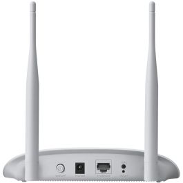 TP-Link TL-WA801N Punto de Acceso Inalámbrico Wi-Fi N 300 Mbit/s 2.4GHz PoE Blanco con 2 Antenas Externas