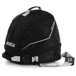 Sparco S016441NRSI Bolsa Dry-Tech Secadora para Casco y FHR con Sistema de Secado Incorporado USB 12V - Negro-Silver