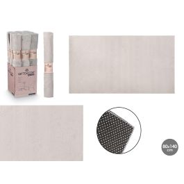 Giftdecor Alfombra Soft Gris Claro 80x140 cm 100% Poliéster (9 Unidades)