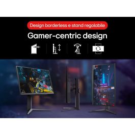 LG 27GS75Q-B Monitor Gaming UltraGear 27" QHD IPS 200Hz 1ms Regulable en Altura G-Sync FreeSync