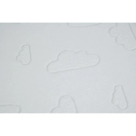 Tineo Colchón NUAGE TIN3275055759600 Funda Desenfundable 60x120x10 cm