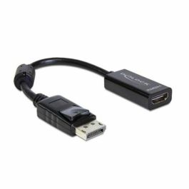 Adaptador DisplayPort a HDMI DELOCK Adaptador DisplayPort > HDMI 13 cm Negro Precio: 20.89999967. SKU: B18NHNJP9K