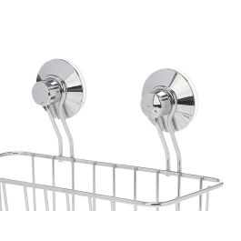 Soporte de Pared Rectangular Berilo 24x18x10 cm, Acero y ABS, Color Metal (12 Unidades) Soporte de Pared Rectangular Berilo 24x18x10 cm, Acero y ABS, Color Metal (12 Unidades)
