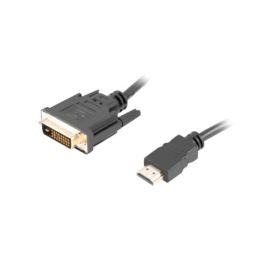 Lanberg CA-HDDV-20CU-0018-BK adaptador de cable de vídeo HDMI tipo A a DVI-D 1,8 m Negro Precio: 6.89000015. SKU: S5612789