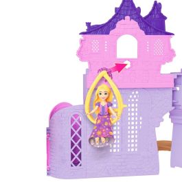 Mattel Jdp61 Castillo de Juego Disney Princess Rapunzel - Casa de Muñecas con Figura de Rapunzel y Pascal