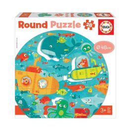 Educa 18907 Puzle Redondo Bajo El Mar 28 Piezas, 48 cm de Diámetro con Elementos Removibles, +3 Años Precio: 10.89999944. SKU: S7172333