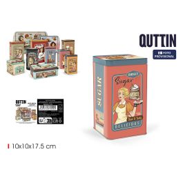 Bote de metal Sugar Quttin 10x10x17.5 cm (12 Unidades) Precio: 29.88999959. SKU: B12KLBVG2J
