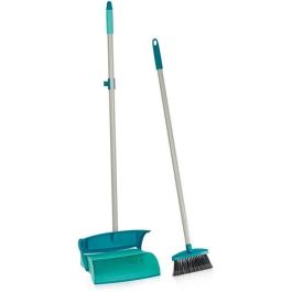 Set de Limpieza Escoba y Recogedor Leifheit 41405 Azul Plástico (1 unidad)