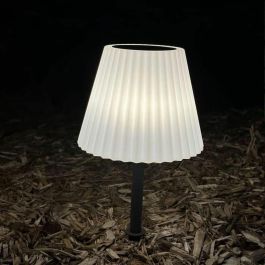 Lámpara de mesa solar 2 en 1 para plantar o colocar - LUMISKY - BOUFFANT - H62 cm - LED blanco regulable