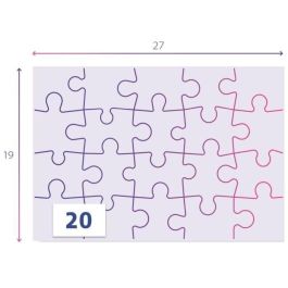 CLEMENTONI - 2x20 piezas - Patrulla Canina