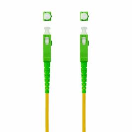 Nanocable Latiguillo Cable Fibra Optica Monomodo SC-APC LSZH Amarillo 5M