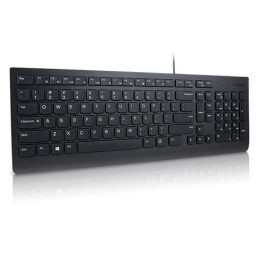 Lenovo Essential Wired Keyboard, Nordic, USB, 1.8 m, Black Lenovo Essential Wired Keyboard, Nordic, USB, 1.8 m, Black