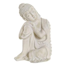 Figura Decorativa DKD Home Decor Gris Buda Resina (17 x 17 x 26 cm)