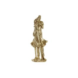 Figura Romantico DKD Home Decor Dorado 10 x 38 x 15.3 cm (2 Unidades)