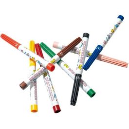 Sophie la Girafe Rotuladores de Fieltro para Bebés - Caja de 8 Super Lavables, Puntas Redondas, Cortas y Seguras, +12 Meses Sophie la Girafe Rotuladores de Fieltro para Bebés - Caja de 8 Super Lavables, Puntas Redondas, Cortas y Seguras, +12 Meses