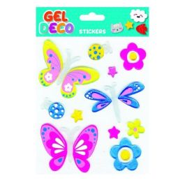 Stickers Grupo Global Gift Bolsa 1H Gel Deco Mariposa Precio: 2.50000036. SKU: B1JHLGDP87
