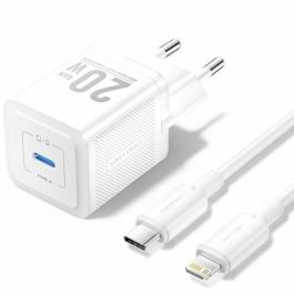 Cargador Gan de Pared Vention TZ-FEPW0-EU-02/ 1xUSB Tipo-C + Cable Lightning/ 20W Precio: 10.50000006. SKU: B18BTLD8KR