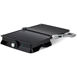 Plancha eléctrica para carne H.KoeNIG GR20 - Acero inoxidable y negro