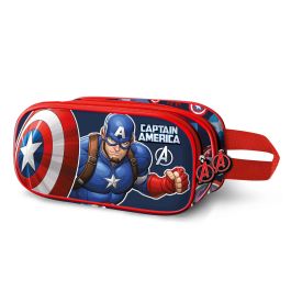 Estuche Portatodo 3D Doble Patriot Marvel Capitán América Multicolor Precio: 12.79000008. SKU: B1CXZX7NNJ