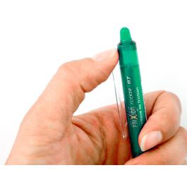 Boligrafo Pilot Frixion Clicker Borrable 0,7 mm Color Verde 12 unidades