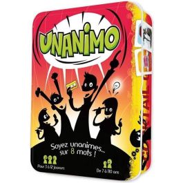 Asmodee Unanimo Juego de Mesa - Divertido juego de palabras para toda la familia