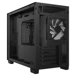 ADATA XPG Valor Mesh Nano Chassis Gaming Midi Tower mATX Negro con Panel de Cristal Templado, Puerto USB Tipo-C, Ventilador ARGB 120mm Incluido, 5 Ranuras