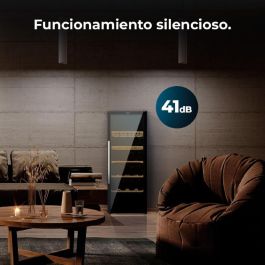 Cecotec Vinoteca GrandSommelier 98000 98 botellas negro, compresor, control táctil, LED