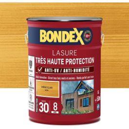 tinte para madera de muy alta protección 8 años roble claro 5L Bondex