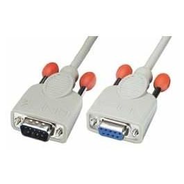 Lindy Cable Extensión RS232 Sub-D 9 Pines 1:1 Macho a Hembra 0.5m - Conectividad Completa, Capuchones Moldeados Precio: 10.69000031. SKU: B1GKA4FLYY